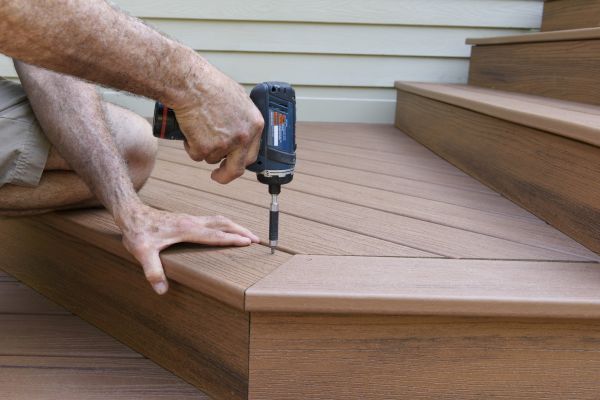 Deck Stairway Construction
