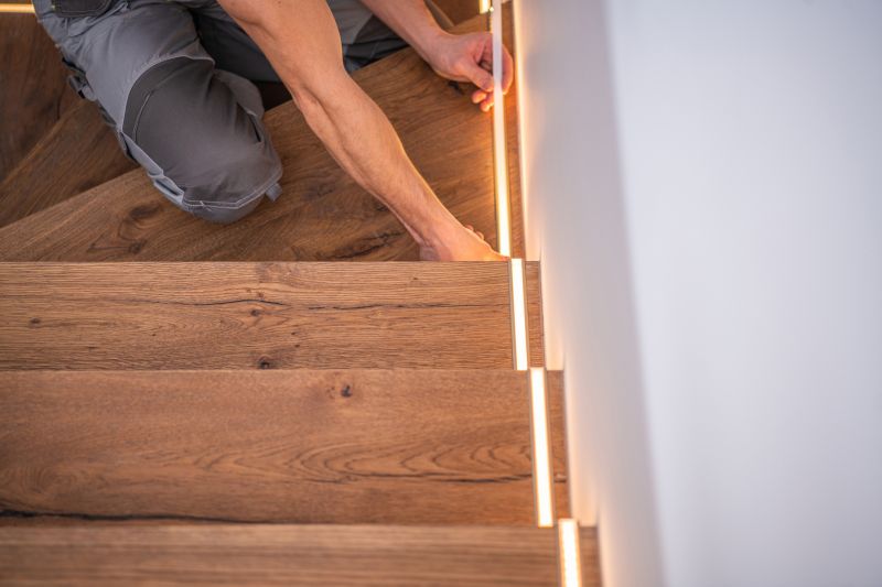 Stair Edging Installation